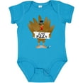 thumbnail image 3 of Inktastic Turkey holding a sign says Eat Pizza Boys or Girls Baby Bodysuit, 3 of 5