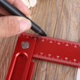 thumbnail image 5 of MOMOJIA Aluminum Scribing Ruler Square Measuring Ruler L Shape Measurement Tool Height Ruler Carpentry Square Ruler, 5 of 10