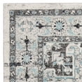 thumbnail image 2 of SAFAVIEH Madison Kezia Floral Bordered Area Rug, Light Grey/Blue, 6'7" x 6'7" Square, 2 of 4