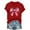#177-Red, variant on ICHUANYI Valentine's Prints Bow Shirt for Women Graphic Tees Short Sleeve Tee Top Round Neck Short Sleeved T-shirt Top