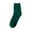 Army Green, variant on Charmgo Womens Socks Autumn and Winter Plus Velvet Crew Socks Padded Warm Towel Socks Solid Color Ladies Long Cotton Socks Cozy Socks for Women Crew Socks for Women Army Green