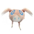 thumbnail image 2 of Llavero con cabeza de muñeco de peluche, adorable colgante de muñeco, juguete para regalo Rosa, 2 of 9