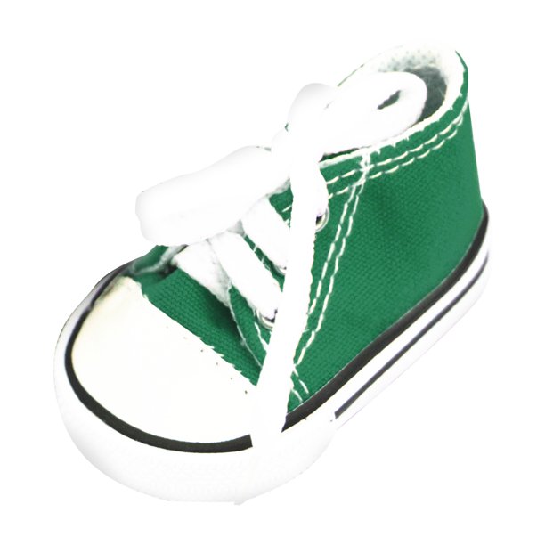 Zapatos Deportivos De Lona Con Cordones De Muñeca Para Muñecas De 18 '' Rojo Verde Sunnimix Zapatos de muñeca
