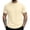 BeigeA, variant on Men's Crew Neck T-Shirts,Solid Color Short Sleeve Tops,Fast Drying Athleisure Fashion Base Layer Slim Cut Casual Running Sports Sweat Wicking Active T-Shirts