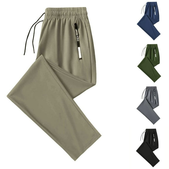 YUEHUA Senistyle Pants for Women Men Ice Silk Ultra Stretch Breathable Active Pant Quick Drying Stretch Active Trousers Over 50