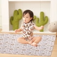 thumbnail image 4 of Food Spill Mess Mat, Waterproof Cartoon Highchair Floor Mat Washable Polyester  For Home For Baby, 4 of 8