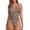 A-Beige131, variant on XIAONU Women's Leopard Print Racerback Swimwear Slim Fit Sleeveless Scoop Neck One Piece Swimsuit Stretchy Bold Beach Swimsuits