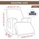 thumbnail image 3 of Funda impermeable para sofá reclinable, cubierta antideslizante de masaje, todo incluido, para sillón de un solo asiento, 3 of 4