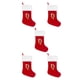 thumbnail image 2 of Moyic Calcetín de Papá Noel personalizable de tela - Regalo para niños y adultos Variedad de estilos a elegir Q roja grande Type2 NO2, 2 of 6