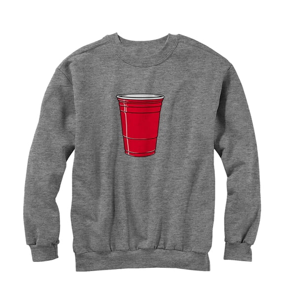 Men's Lost Gods Red Cup  Sweatshirt Athletic Heather Large