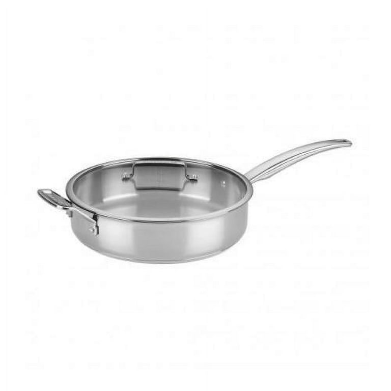 Cuisinart SmartNest Stainless Steel Skillet Set N9122-810 Cookware Review -  Consumer Reports