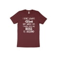 thumbnail image 3 of I Don't Always Work But When I Do I make sure my boss is around T-Shirt Tee Shirt Humor TShirt Funny Gift for boss team mens womens shirt, 3 of 10
