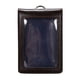 thumbnail image 4 of Titular de la Funda para tarjetas Salvador Estuche Suave reutilizable con ventana transparente Tipo vertical Café oscuro, 4 of 9