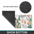 thumbnail image 6 of Pioneer Flower Floral Print Pattern Kitchen Rugs Sets Of 2,Anti Fatigue Kitchen Mat Rugs Non Slip Washable,Decorative Kitchen Floor Mats for Kitchen,Sink,Laundry,17"x30"+17"x47", 6 of 7