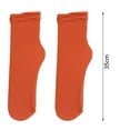 thumbnail image 6 of Yesbay 3 Pair Women Socks Thin Soft Sweat Absorption Breathable Yoga Summer Mid Tube Socks, 6 of 8