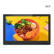 Raypodo 18.5 inch Android Commercial advertising touch screen monitor Rockchip RK3566 ROM 16GB Android 11 Wall Mount Digital Signage Black