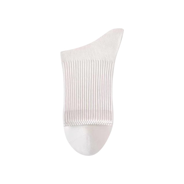 HAiming Chaussettes Mi-Mollet pour Femmes en Coton Course Randonnée Sport Couleur Unie Longues Chaussettes pour la Randonnée Course