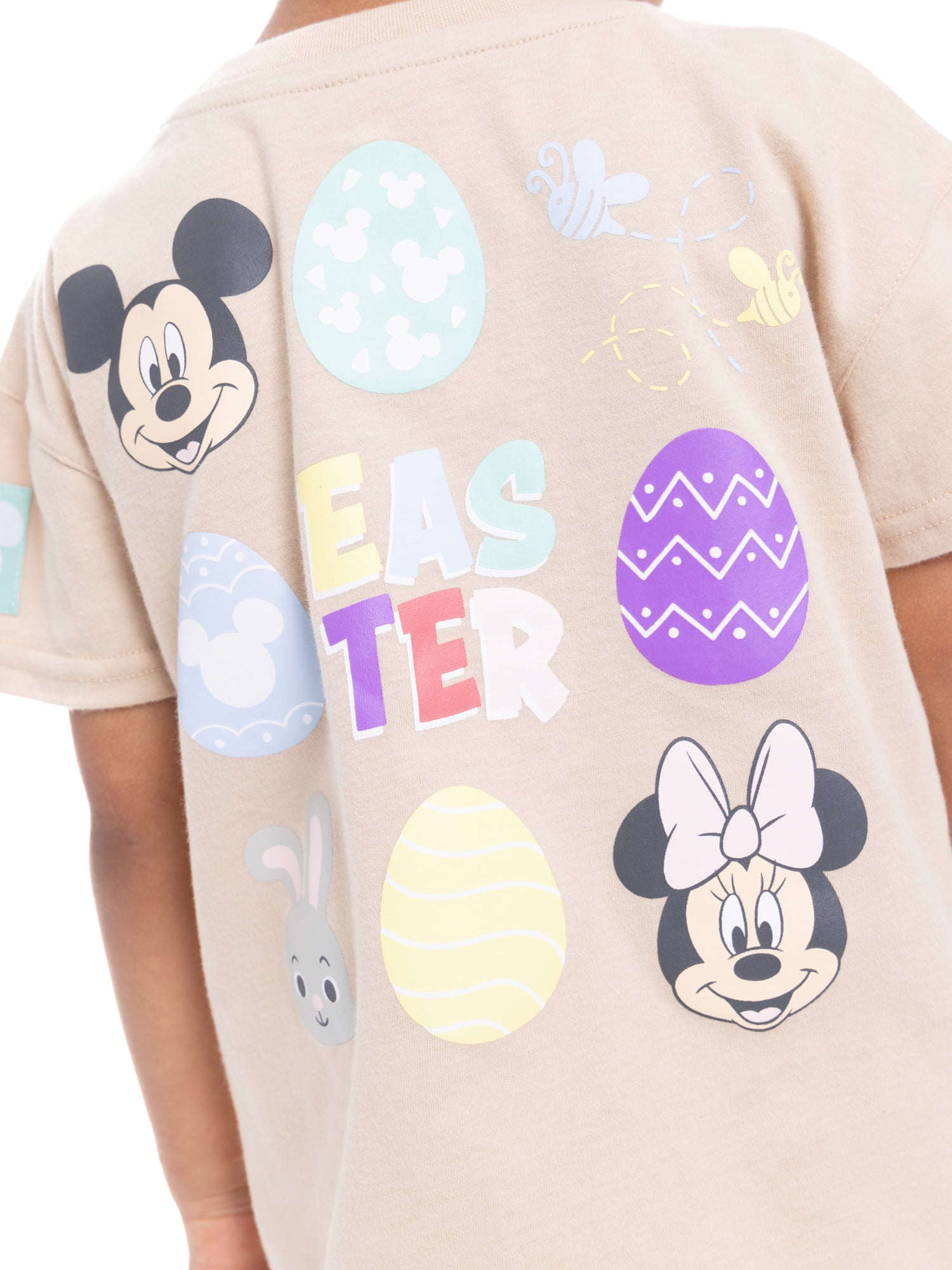 Mickey Mouse Toddler Easter Graphic Print Tee and Shorts Set, 2-Piece, Sizes 12 Months-5T