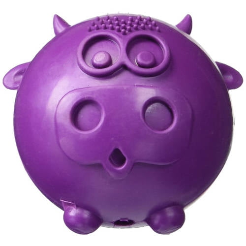 rubber cow dog toy