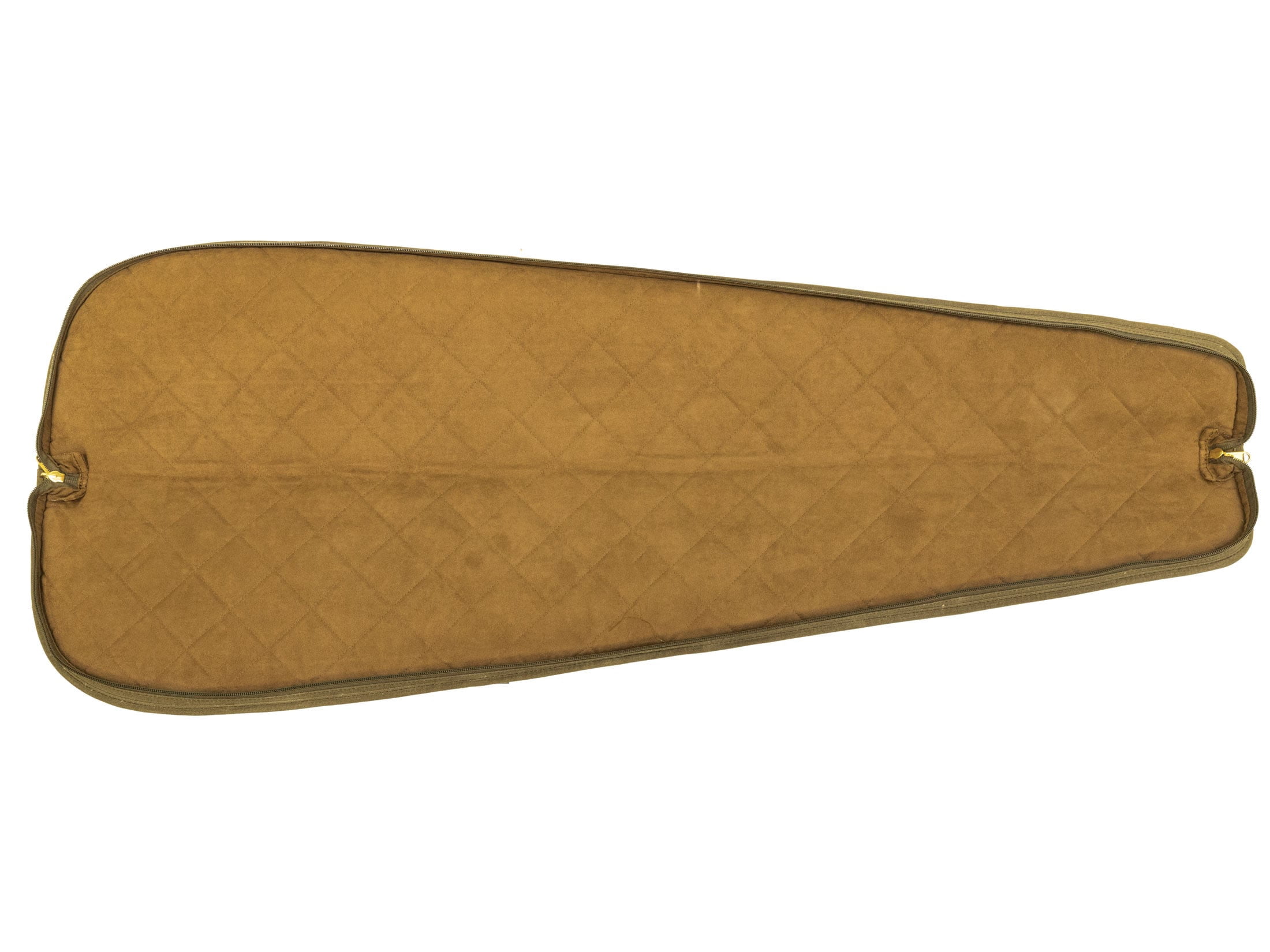 MidwayUSA Waxed Canvas Shotgun Case 46" Olive Brown