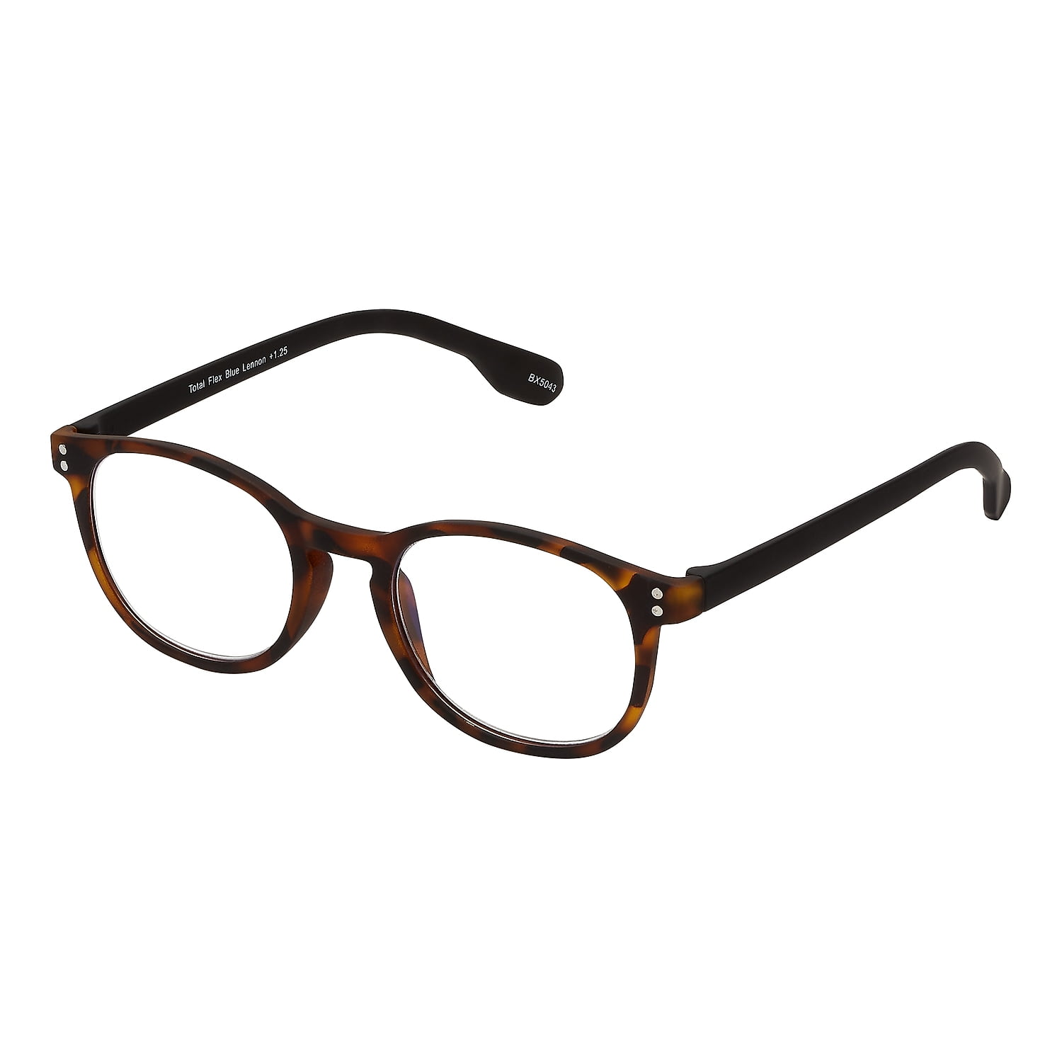 SAV Total Flex Blue Light +2.00 Reading Glasses Tortoise (EBX5043)