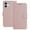 Rosegold, variant on Wallet Case for iPhone 16 Plus Phone Case with Card Holder, Magnetic PU Leather Stand Flip Folio Phone Cover for Women Men Girls Boys, Credit Card Slot Purse & Protective TPU Bumper, Brown