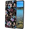 thumbnail image 1 of Compatible with Samsung Galaxy S21 Ultra Phone Case, Vintage-Floral-Flower20 Case Men Women, Flexible Silicone Shockproof Case for Samsung Galaxy S21 Ultra, 1 of 1