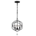 thumbnail image 3 of Crystorama Lighting - Solaris - Three Light Chandelier in Minimalist Style -, 3 of 7