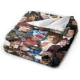 thumbnail image 3 of Josh Hutcherson Blanket Anti-Pilling Throw Blanket Plush Blanket Lightweight & Ultra-Soft, Warm & Comfy Flannel Fleece Blanket for Couch, Bed, Sofa, 30x40, 3 of 6
