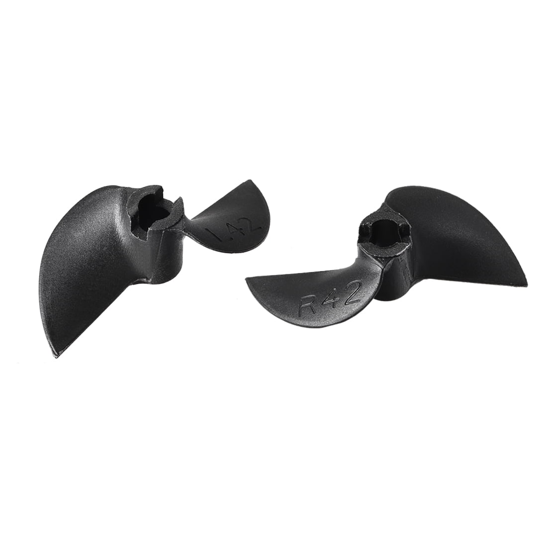 RC Boat CCW/CW Propeller 4.76mm Shaft 2Vanes 42mm 1.4 P Fan Shape