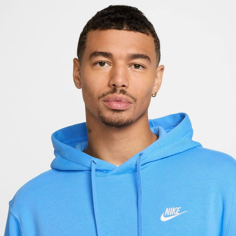 Men's Nike Sportswear Club Fleece Pullover Hoodie Color: Black