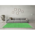 thumbnail image 3 of Ahgly Company Indoor Round Oriental Emerald Green Industrial Area Rugs, 5' Round, 3 of 4
