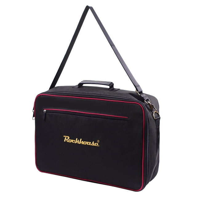 Electric Guitar Effects Pedal Board Storage Bag Carry Case Effect Pedalboard Zipper Pouch S/M/L Size Options Parts