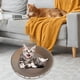 thumbnail image 1 of Rascador Redondo de Cartón para Gatos Perfecl Cama para Gatitos 45cmx9cm, 1 of 8