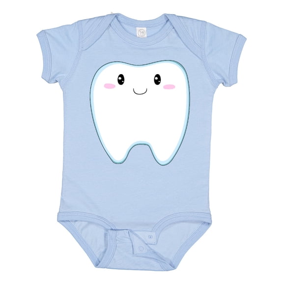 Inktastic Cute Tooth Boys or Girls Baby Bodysuit