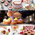 thumbnail image 6 of Cake Embosser,Disposable Small Piping Bags 8 Inch Extra Piping Bags 100 Anti Icing Bags For Frosting Cake & Dessert Decorations, 6 of 9