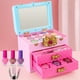 thumbnail image 5 of Kit De Maquillaje Para Niñas, Juguetes De Maquillaje, Kit De Juego De Simulación De Glamour, Conjunto De Belleza De Maquillaje Para Niños, Kit De Maquillaje Para Niñas, Juego ANGGREK Otros, 5 of 8