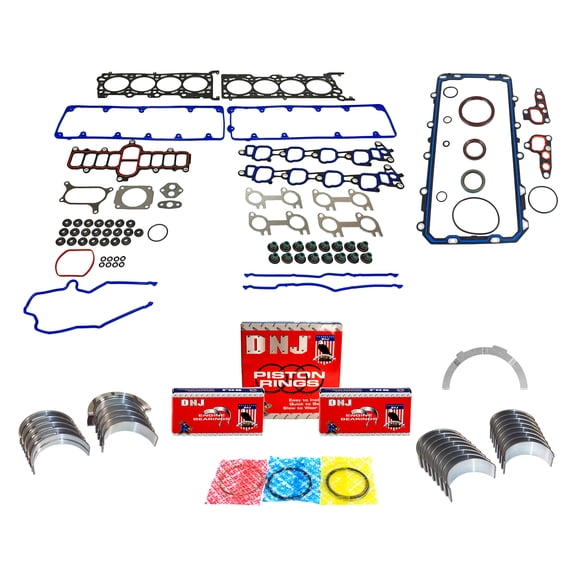 DNJ RRK4177 Re-Ring Kits Set Fits Cars & Trucks 02-04 Ford 4.6L SOHC