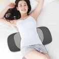 thumbnail image 5 of Lumbar Support Pillow, Ergonomic Backrest Cushion, Memory Foam Lower Back Pillow for Better Posture and Comfort, Breathable Removable Cover, Versatile for Bed, Sofa, Office, 5 of 7