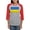 Heather/Red, variant on CafePress - Ukraine Flag Long Sleeve T Shirt - Womens Baseball Tee