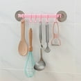 thumbnail image 4 of Stainless Steel Towel Utensil Rack, Wall Mount Kitchen Hanger, 2 Hooks, Modern Minimalist Design, For Bathroom Kitchen, Space-Saving Storage, Durable Metal, Kitchen Utensil Organizer, Easy Akmoler, 4 of 9