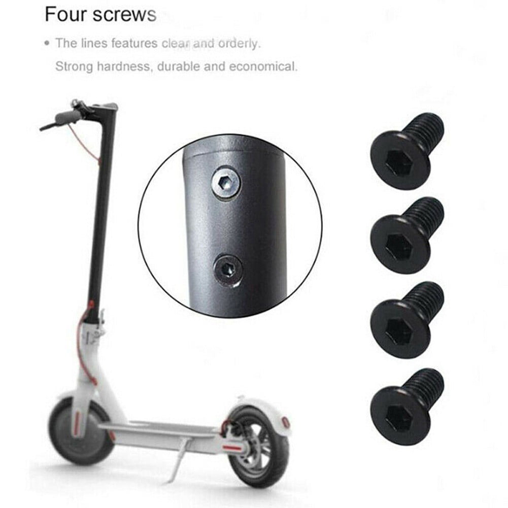 4pcs Handlebars To Pole Screws For Ninebot ES2 ES ES4 Electric Scooter Durable 