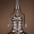 thumbnail image 4 of CraftHome  1-Light 13" Modern Industrial Single Dome Pendant Light Polished Nickel Polished, 4 of 4