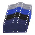 thumbnail image 1 of 12 piezas de bandas de sudor para casco de seguridad, bandas de sudor de repuesto, lavables, cómodas y ligeras para casco de seguridad en entornos, 1 of 8