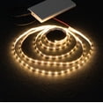 thumbnail image 4 of Tira de luces Led Usb de 5V para TV inteligente, luz nocturna de fondo, sala de estar, juegos, pared, decoración navideña, iluminación, lámpara de Ambiente, 1 ud., 4 of 4