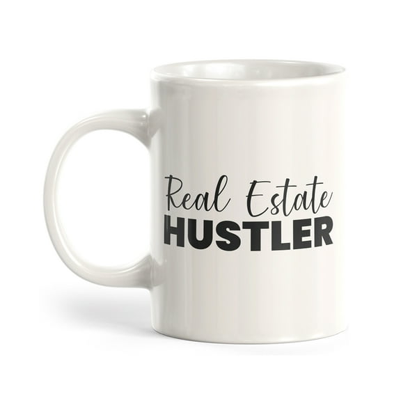 Real Estate Hustler 11oz Plastic Coffee Mug