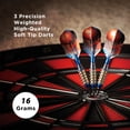 thumbnail image 6 of Viper Atomic Bee Soft Tip Dart Set, 16 Grams, Blue, 6 of 7