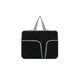 thumbnail image 1 of Sidaley Funda para portátil con asa Funda impermeable para ordenador portátil Bolsa de transporte portátil Compartimentos de transporte de bolsillo Relojes inteligentes Negro 10 pulgadas, 1 of 6