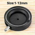 thumbnail image 1 of Manual Aperture Adjustable Mechanical Iris Diaphragm Iris Diaphragm for Digital Camera Microscope Iris Lens SK12, 1 of 5