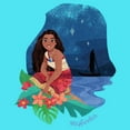 thumbnail image 2 of Girl's Moana 2 Wayfinder Moana Night Portrait  Graphic T-Shirt, 2 of 3